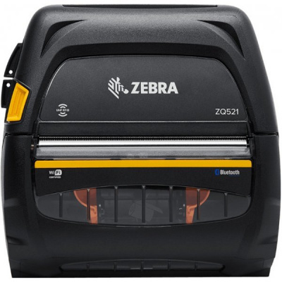 Zebra ZQ521 ZQ52-BUW030E-00, imprimantă de etichete, BT, Wi-Fi, 8 dots/mm (203 dpi), display, RFID