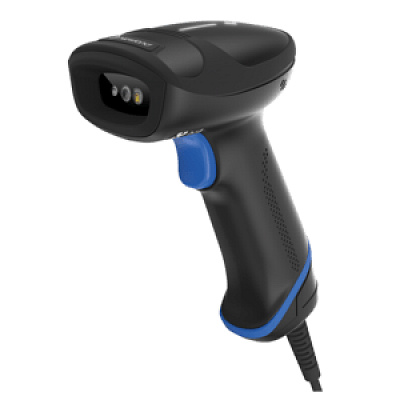 Newland HR33 NLS-HR3300-V2-SA seria Marlin, scanner portabil, 2D, imager alb, OCR, cablu spiral USB, Smartstand, IP52