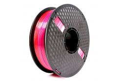 GEMBIRD 3DP-PLA-SK-01-RP, 3D filament, PLA, 1,75mm, 1000g, silk rainbow, roșu/violet