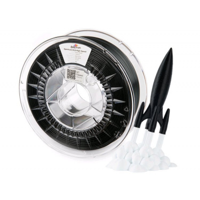 Spectrum 81071 3D filament, PLA High Speed, 1,75mm, 1000g, Negru (Deep black)