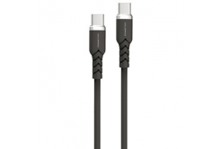 Powerton ENERGY DARK EDITION Cablu USB-C, 60W, 1m, din silicon, negru