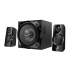 Genius reproduktory SW-2.1 1850BT 31730050401, 2.1, 50W, černé, RCA vstup, Bluetooth 5.3