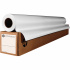Vinil adeziv lucios permanent HP J3H64A, 150 g/m2, 54", 1372 mm x 45,7 m, lucios, autoadeziv, alb, banner