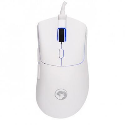 Mouse Cu fir, Marvo Niro 40 White G950 WH, alb, optical, 12000DPI