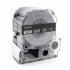Epson LK-7BWV, SD36KW, 36mm x 9m, text alb / fundal negru, banda compatibila
