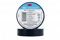 3M Temflex 165 Bandă izolatoare electrică, 15 mm x 10 m