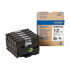 Brother HGE-M931V5, 12mm x 8m, text negru / fundal argintiu, banda original, 5buc.
