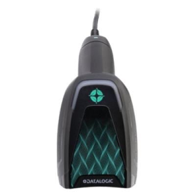 Datalogic GD4620 GD4620-BKK1B-HD, cititor coduri de bare, with Presentation Base, 2D, HD, USB, kit (USB), black