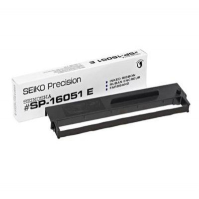 Seiko 16051, negru, banda coloranta original