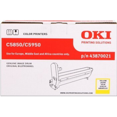 OKI 43870021 galben (yellow) drum original