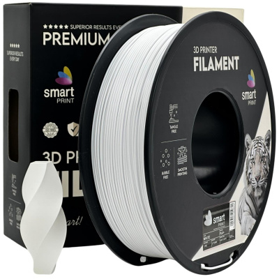 Smart Print FG-S47-E1, 3D filament, PLA+, 1,75mm, 1000g, Alb (White)