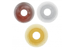 3M Scotch-Brite™ Bristle™ Lamele de schimb pentru perii de curățare, tip C, set = 8 buc. 150 mm x P80