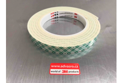 3M 4008 Bandă de spumă adezivă cu până lauă fețe, gro. 3,2 mm, 12 mm x 2 m
