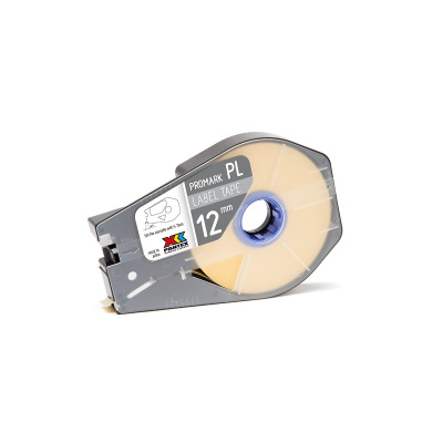 Partex PROMARK-PL120CN4, galben banda adeziva, 12mm, 30m
