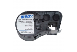 Brady MC1-1000-595-CL-WT / 131607, benzi autoadezive 25.40 mm x 6.10 m