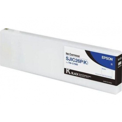 Epson SJIC26P-K C33S020618 pro ColorWorbuc., negru (black) cartus original
