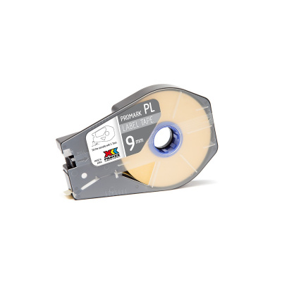 Partex PROMARK-PL090CN4, galben banda adeziva, 9mm, 30m