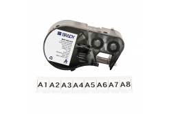 Brady M4C-625-422 / 170733, 15.88 mm x 7.62 m, Poliester, text negru / fundal alb