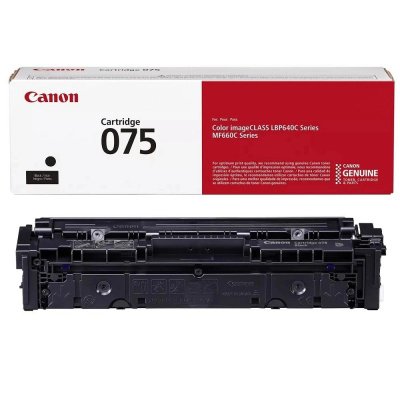 Canon 075 BK 6365C002 negru (black) toner original