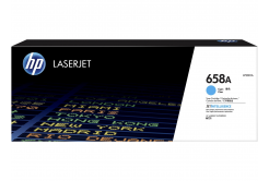 HP 658A W2001A azuriu (cyan) toner original