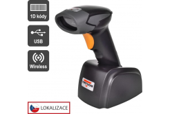 Virtuos EH02G0022 cititor CCD HW-311A, fără fir, bază USB, negru
