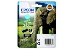 Epson T24354012, T2435 azuriu deschis (light cyan) cartus original