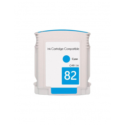 Cartus compatibil cu HP 82 C4911A azuriu (cyan) 