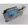 Banda compatibila Casio XR-6ABU 6mm x 8m text alb / fundal albastru