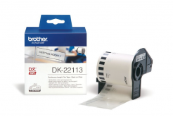 Brother DK-22113, 62mm x 15,24m, (film) rola etichete original