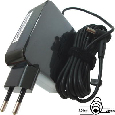 Adaptor original Asus 65W19V 2P FĂRĂ MIEZ cu mufă EU