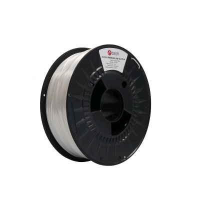 C-Tech 3DF-P-SPLA1.75-9003 3D filament, PREMIUM LINE, Silk PLA, RAL9003, 1,75mm, 1000g, Alb de semnalizare (Traffic white)