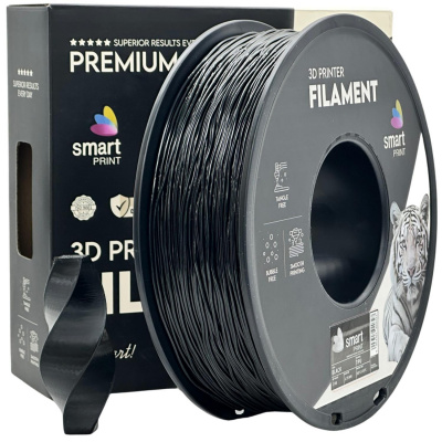 Smart Print FG-S118-E1, 3D filament, TPU 95A, 1,75mm, 1000g, Negru (Black)
