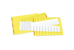 Partex etichete PF-07533KT9, 7,5 x 33 mm, alb, 100 buc., A4, 1 foaie