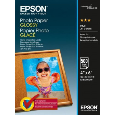 Epson S042549 Photo Paper alb lucios hartie foto 10x15cm 200 g/m2 500 buc