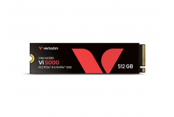 VERBATIM SSD Vi5000 Internal PCIe NVMe M.2 SSD 512GB , W2500/ R 5000 MB/s
