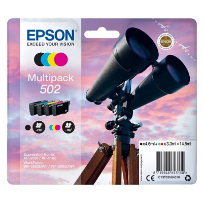 Epson 502 T02V640 CMYK multipack cartus original