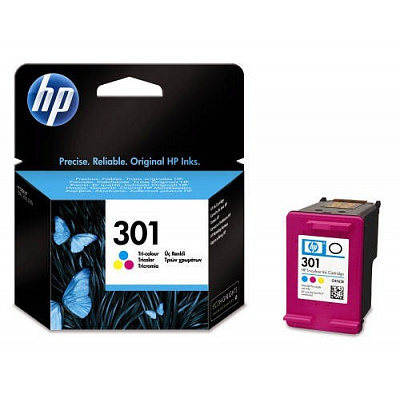 HP 301 CH562EE cartuș original color, după expirare