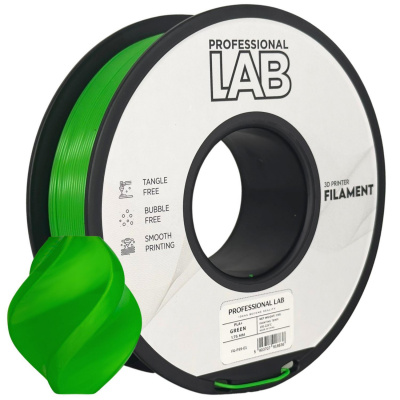 Professional Lab FG-P59-E1, 3D filament, PLA+, 1,75mm, 1000g, Verde (Green)
