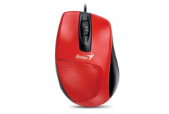 Genius Mouse DX-150X 31010231101, 1000DPI, Optical, 3tl., Cu fir USB, roșu