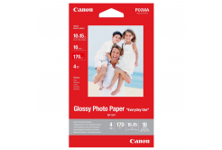 Canon Photo paper lucios GP-501 0775B005, 210 g/m2, 10x15cm, 10buc., lucios, alb, hârtie fotografică