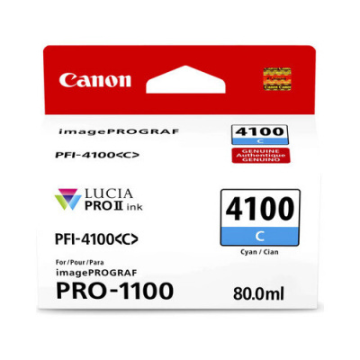 Canon PFI-4100 6778C001 azuriu (cyan) cartus original