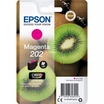 Epson 202 T02F34010 purpuriu (magenta) cartus original