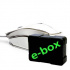E-blue Mouse MOOD, 2400DPI, optică, 3 butoane, USB cu fir, argintie, iluminare de fundal în 7 culori, e-box