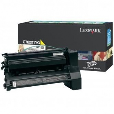 Lexmark C782X1YG galben (yellow) toner original