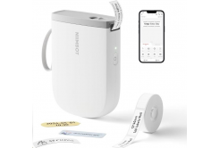 Niimbot D11-H Smart 1AA57281601, aparat de etichetat, alb + rola etichete