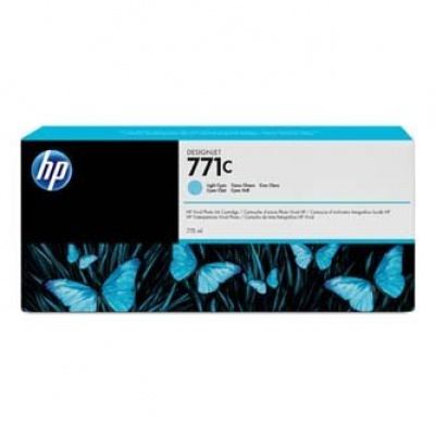 HP 771C B6Y12A azuriu deschis (light cyan) cartus original