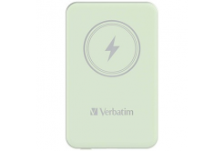 Verbatim 32241 baterie externă cu încărcare wireless, 5V, 5 000mAh, verde
