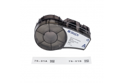 Brady M21-750-581-WT / 152247, 19.05 mm, Vinyl, text negru / fundal alb