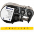 Brady M4C-375-595-YL-BK / 170844, 9.53 mm x 7.62 m, Vinil, text negru / fundal galben