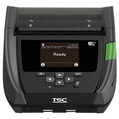 TSC Alpha 40L, USB, BT (iOS), Wi-Fi, NFC, 8 dots/mm (203 dpi), RTC, display, RFID, OPOS